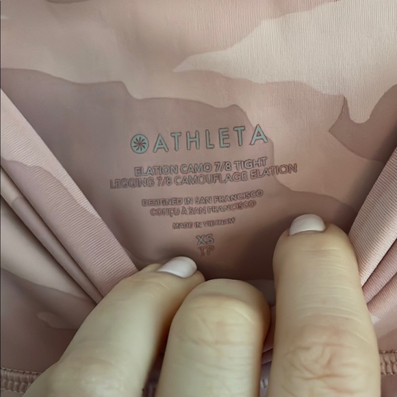 Athleta Bundle Lot Two Pairs Elation 7/8 Tight XS Leggings - Picture 5 of 9